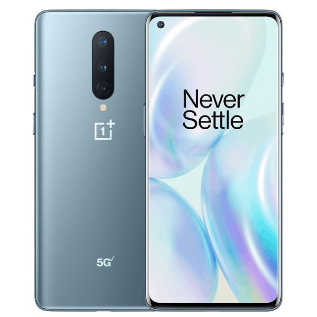 OnePlus 8 12GB/256GB Dual SIM Polar Silver