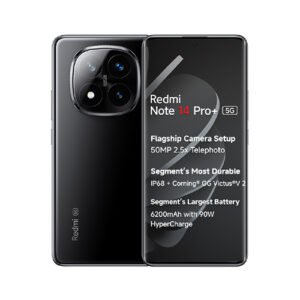 Xiaomi Redmi Note 14 Pro Plus 5G Dual Sim 12GB/256GB Midnight Black – Global Version
