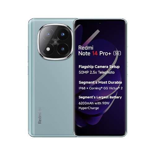 Xiaomi Redmi Note 14 Pro Plus 5G Dual Sim 8GB/128GB Frost Blue – Global Version